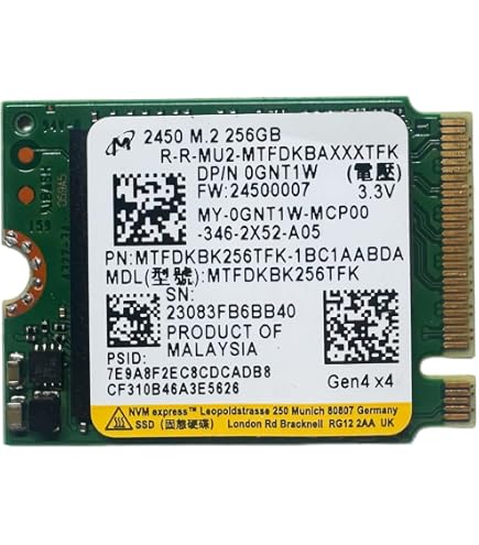 Amazon | 【整備済み品】Samsung PM991a 256GB NVMe SSD MZ-9LQ256C M